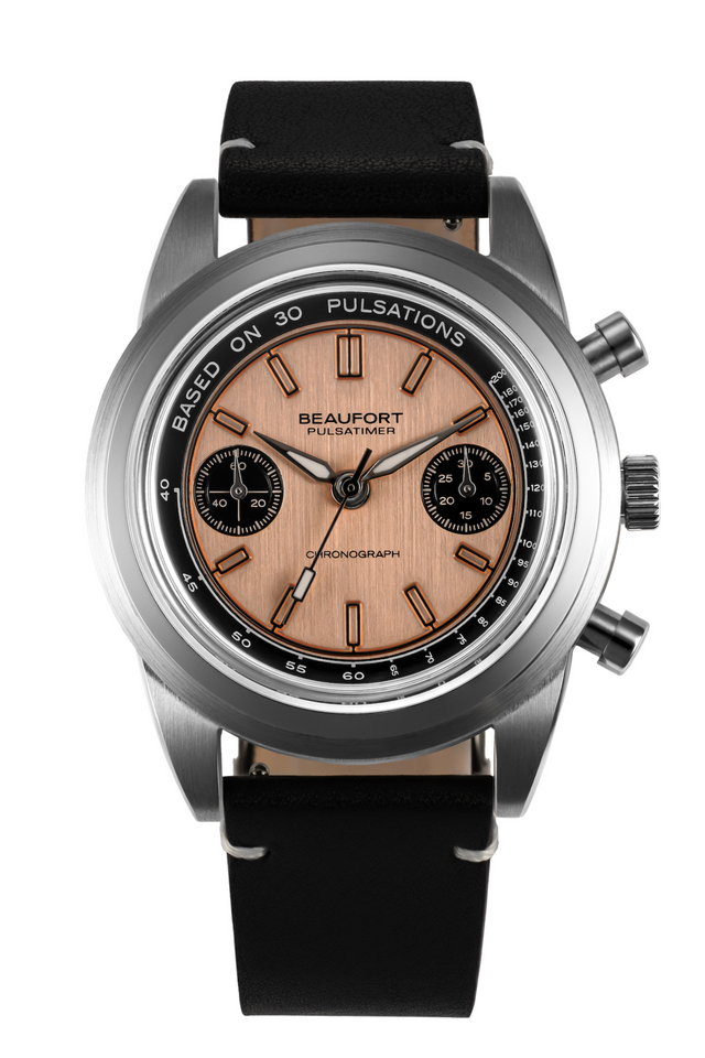Beaufort Watches Pulsatimer - Salmon