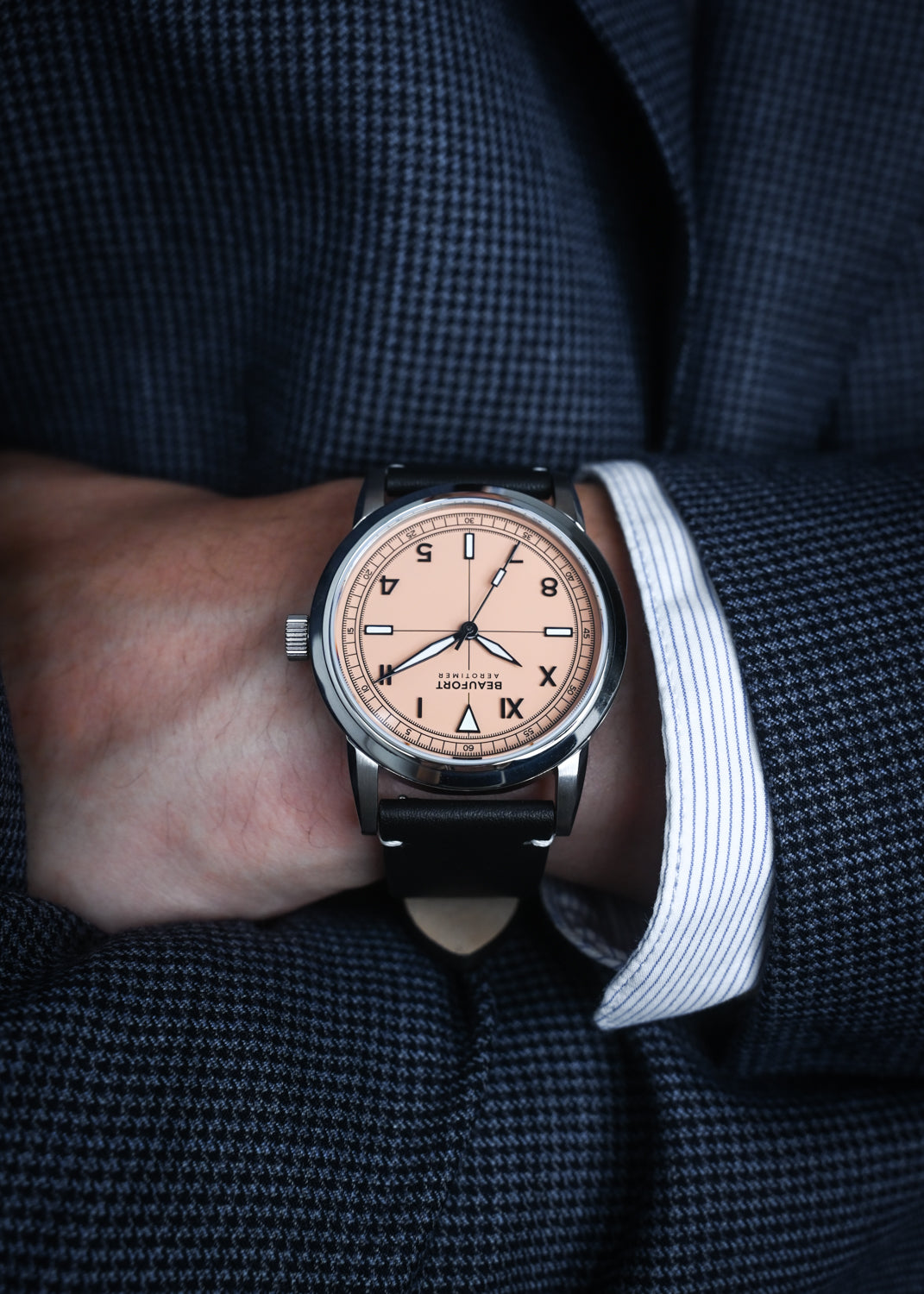 DENHAM×EFFECTOR WELINGTON Aerotimer MKII - Salmon